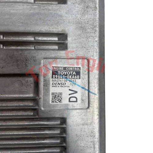 Toyota ECU 89666-0KA60 – Denso MA276100-0243 | 1GD-FTV 2.8L Diesel | Hilux 4WD MTM
